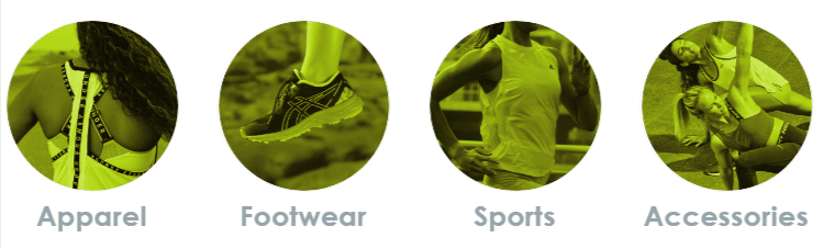 Go Sports Categories 