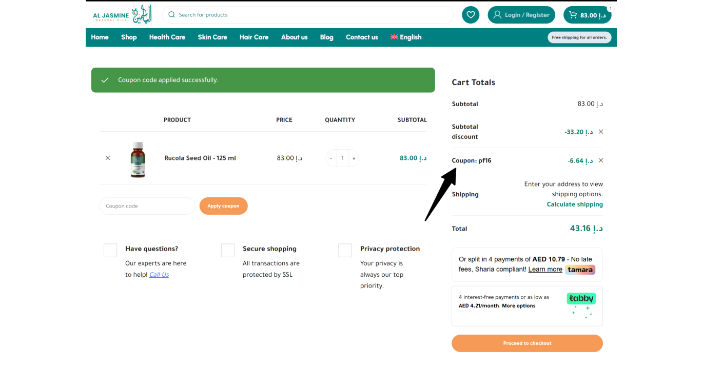Latest Al Jasmine Coupon Code - Get 8% OFF Sitewide