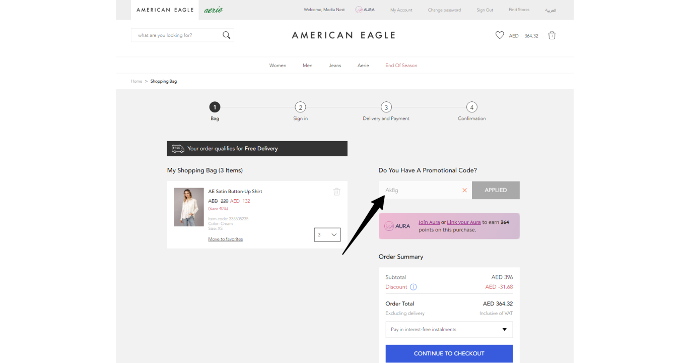 Best American Eagle Discount Code: 10% OFF