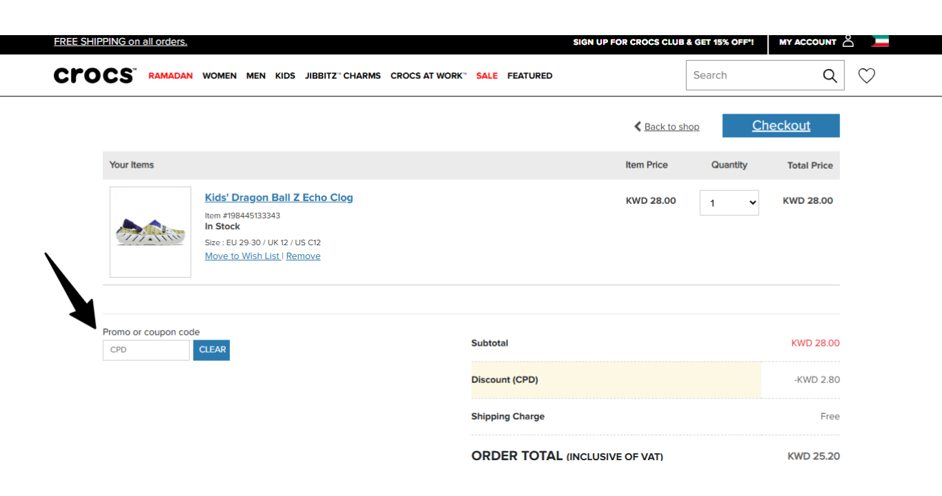 Latest Crocs Coupon Code - Get 10% OFF Sitewide
