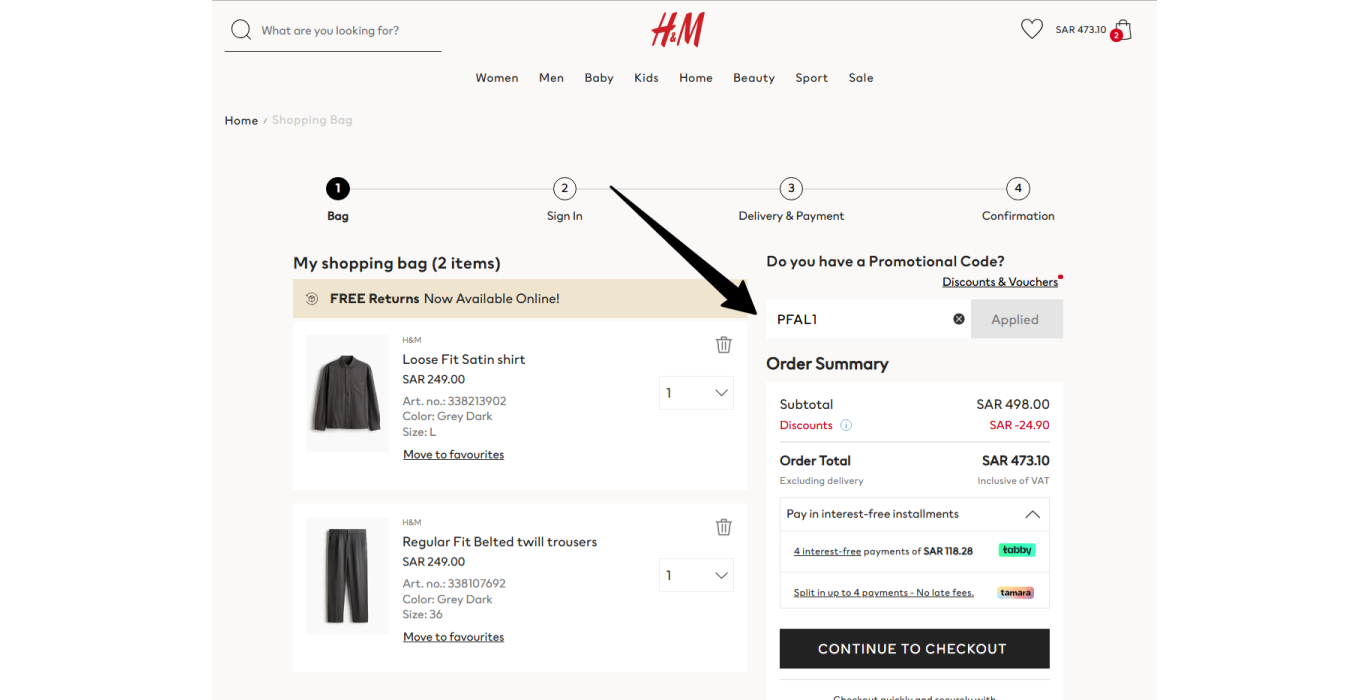 H&M Last Chance Sale - 80% OFF + 5% OFF