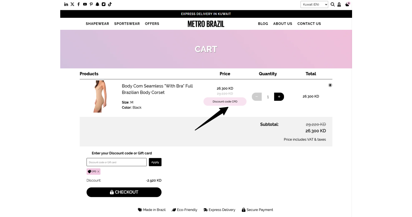 Best Metro Brazil Discount Code - 10% OFF