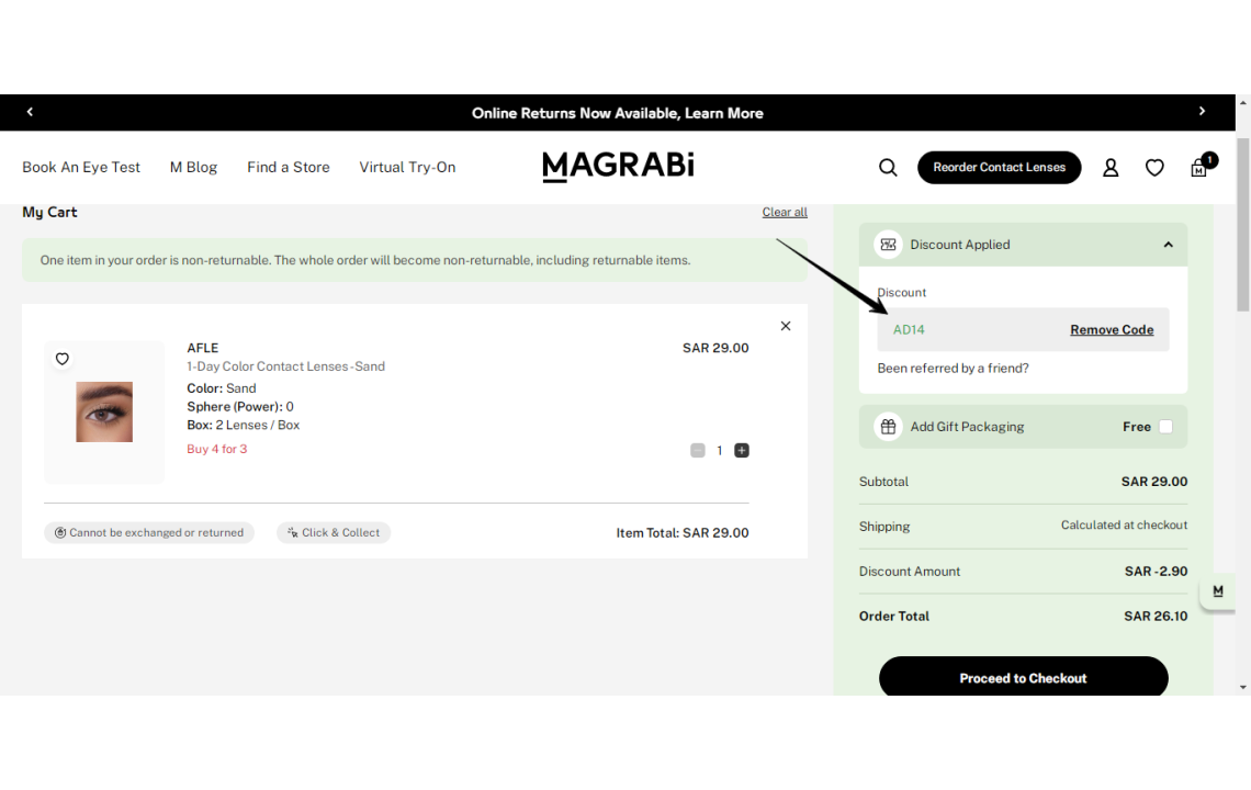 Latest Magrabi Coupon Code - 10% OFF