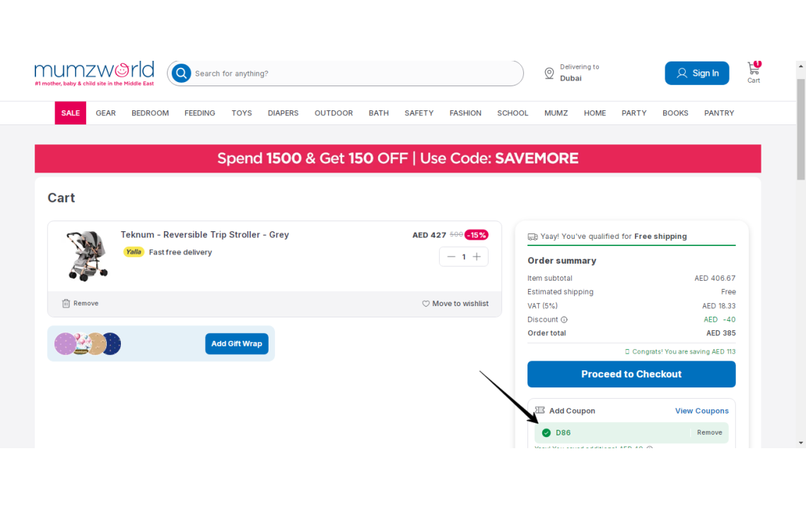 Mumzworld Qatar Coupon Code - 10% OFF