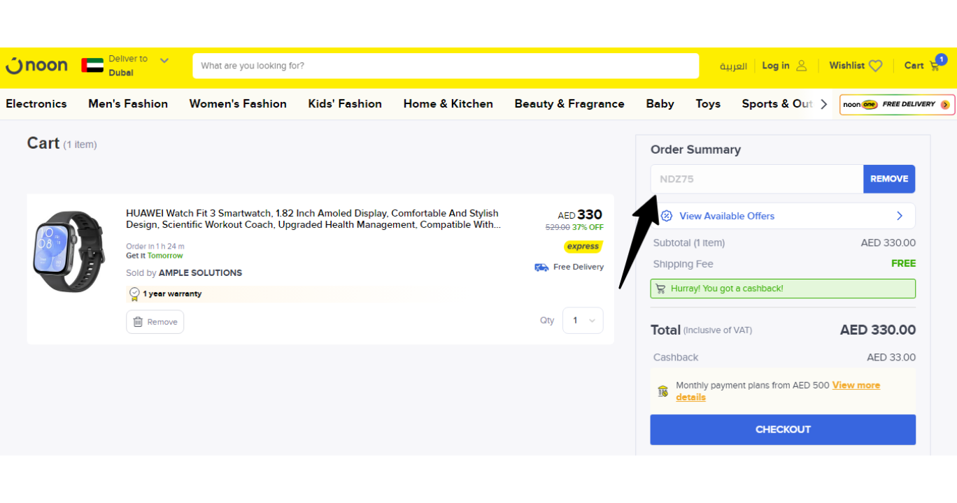 Noon Home Appliance Sale: 60% OFF + 10% Cashback