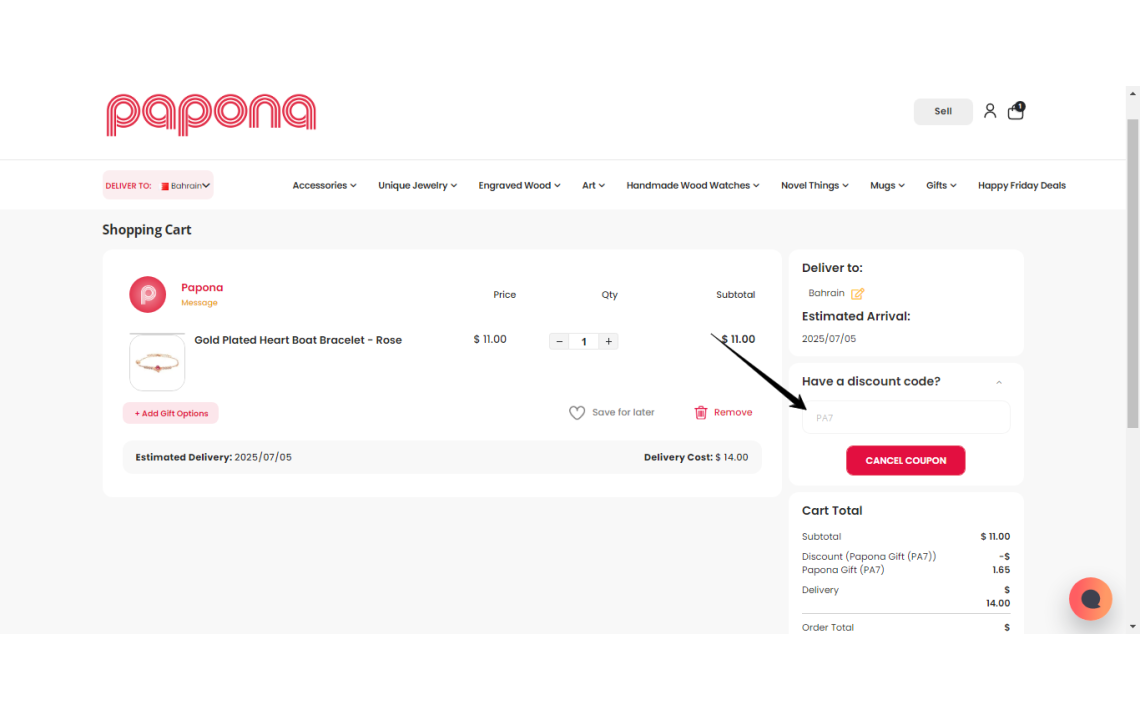 Unlock Extra 15% OFF Using Papona Voucher Code Today