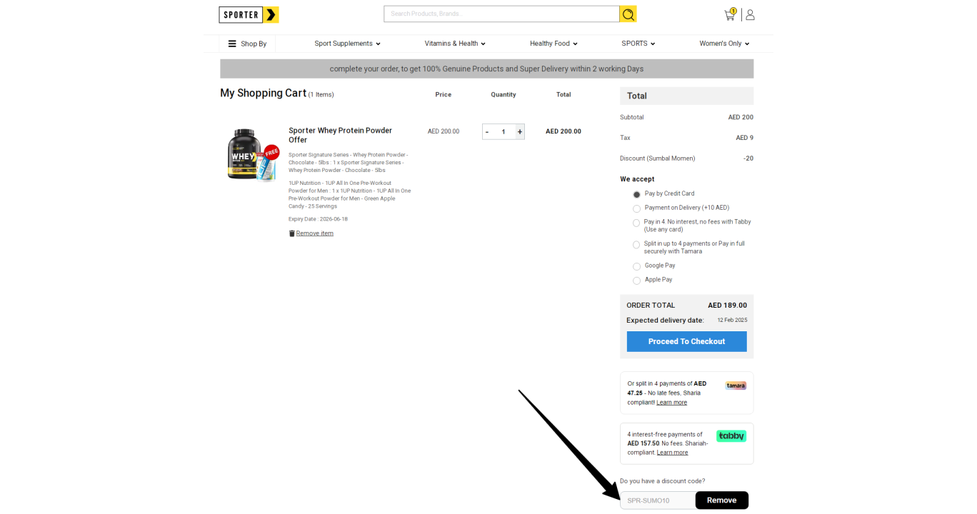 Best Sporter Discount Code: 10% OFF