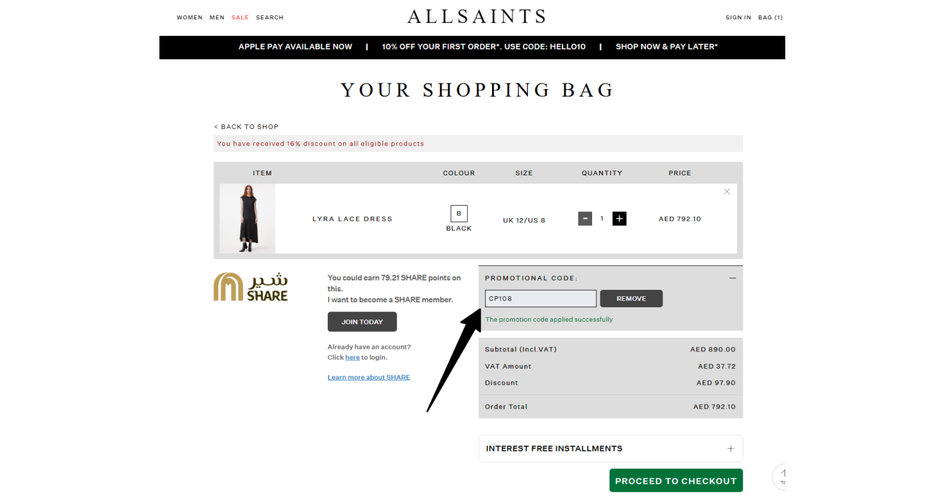 Best AllSaints Discount Code: Up to 16% Off