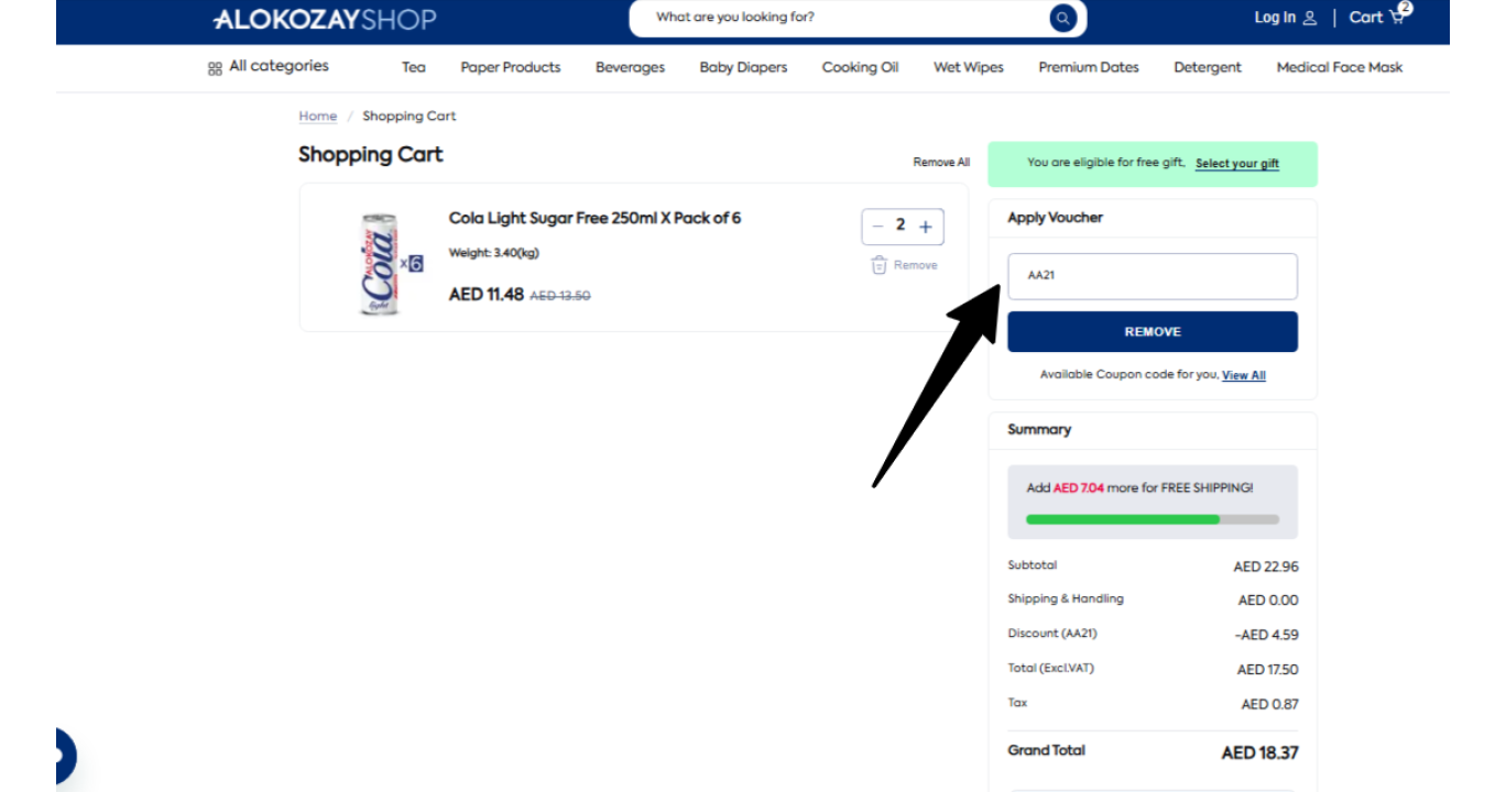Alokozay Voucher Code: 10% OFF