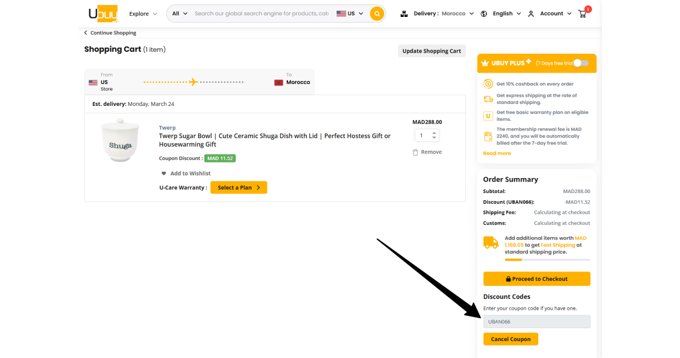 Latest Ubuy Coupon Code - 5% OFF