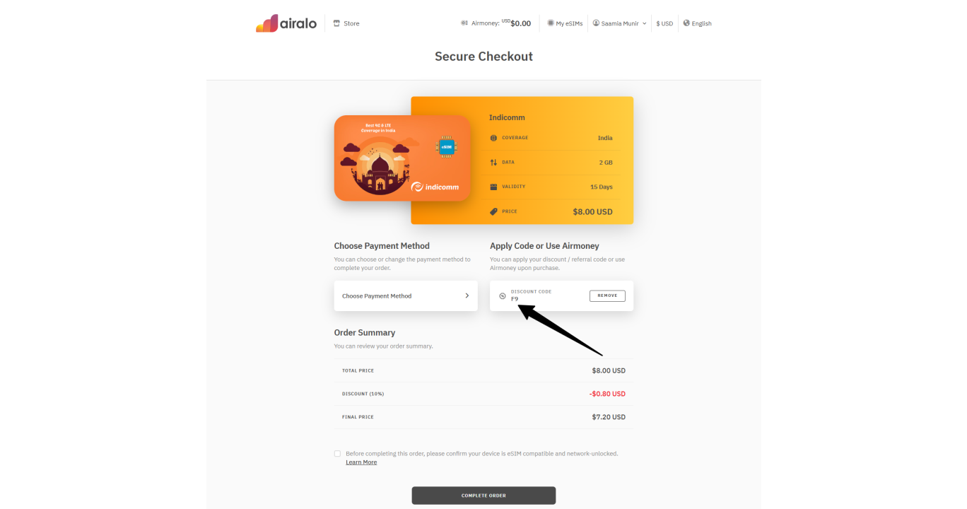 Airalo US Coupon Code - 10% OFF
