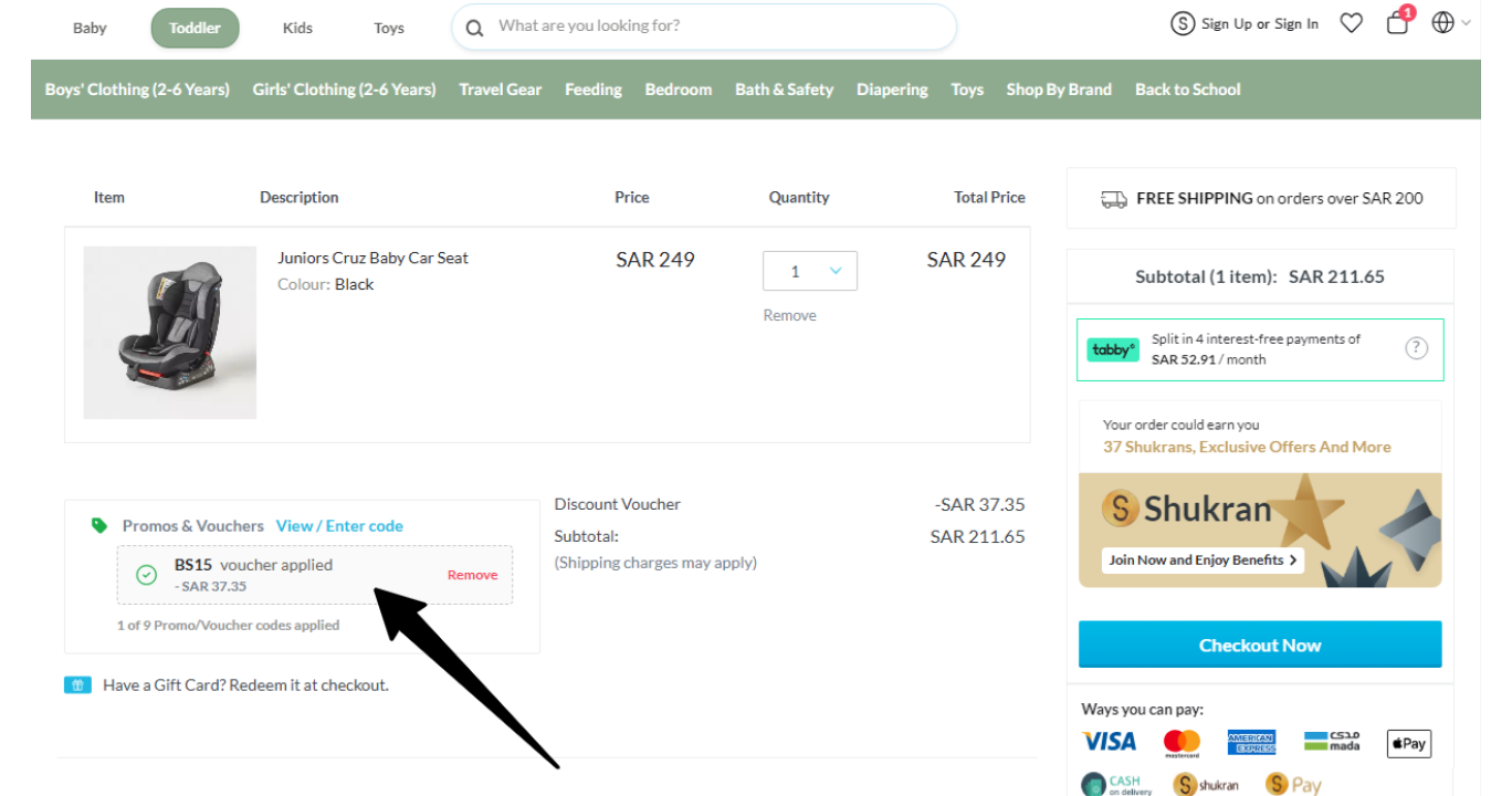 Best Babyshop Coupon Code: 15% OFF