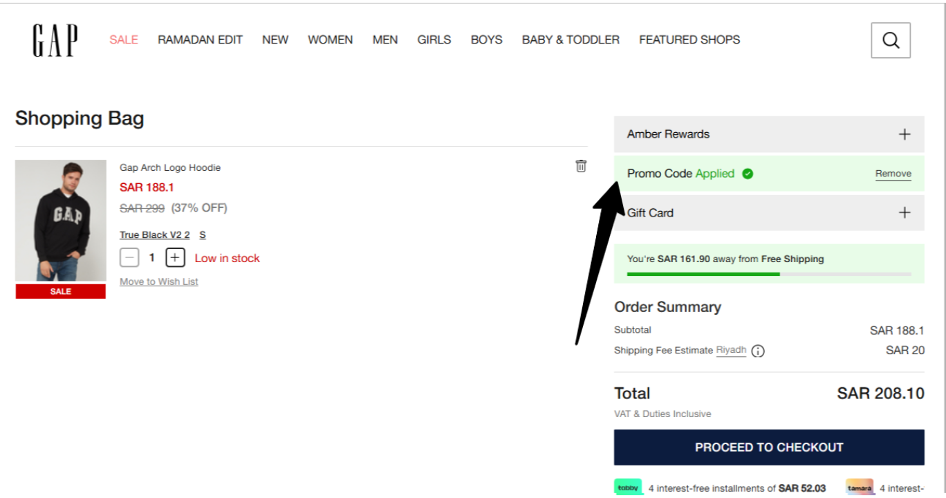 50% OFF on GAP Ramadan Sale + 10% OFF