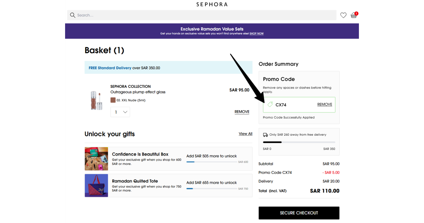 Best Sephora Coupon Code - 5% OFF