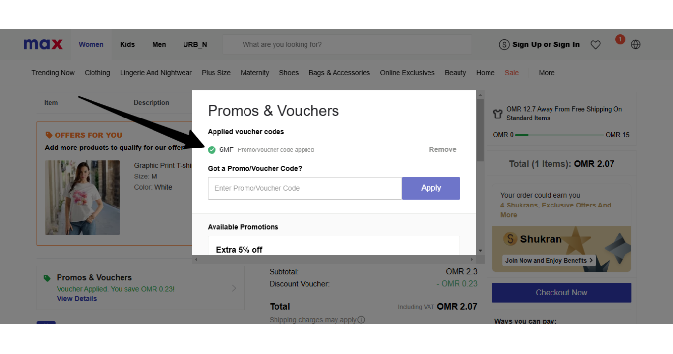 Best Max Fashion Discount Code: Up to 15% OFF