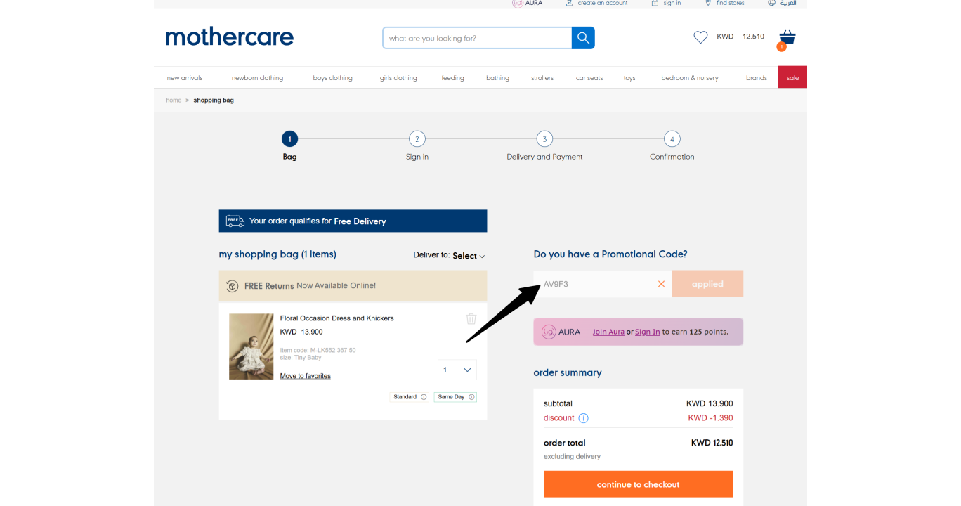 Best Mothercare Coupon Code: Get 10% OFF