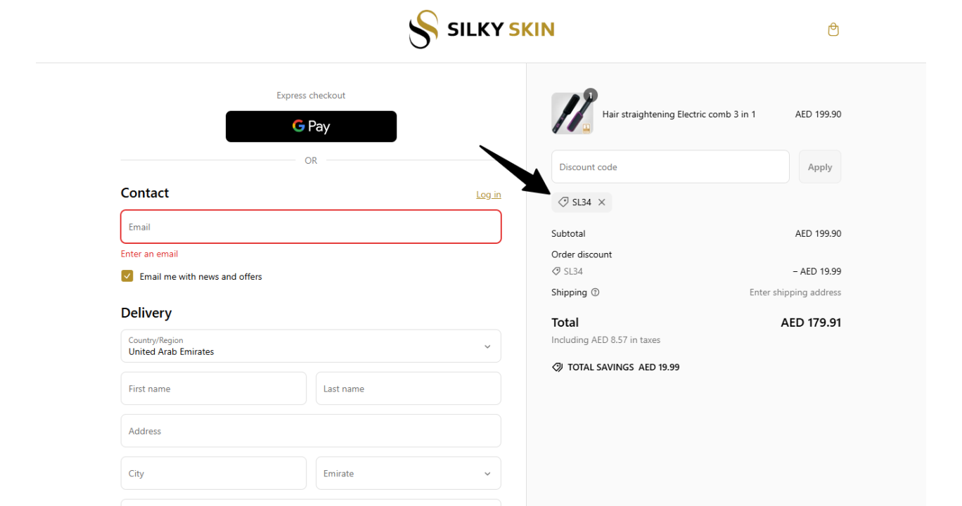 Latest Silky Skin Coupon Code - Get 15% OFF Sitewide