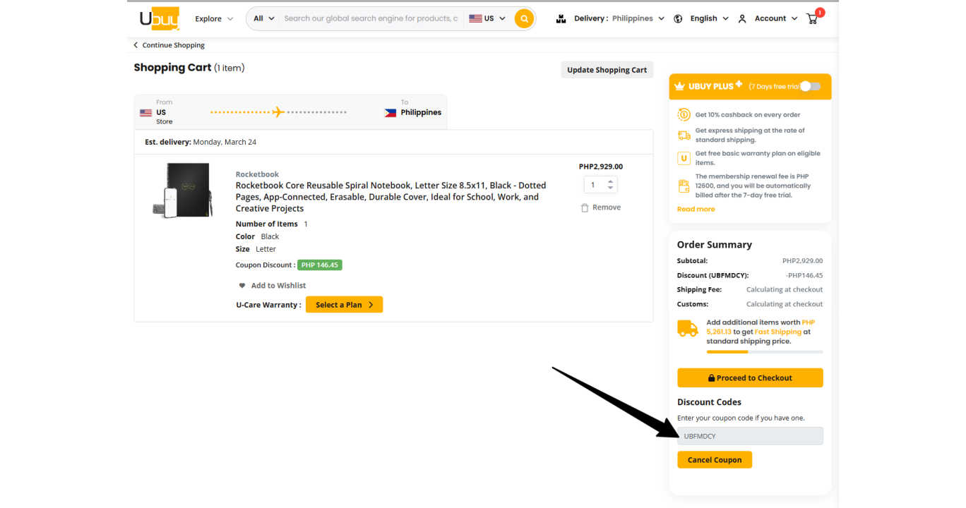 Ubuy Philippines Coupon Code - 5% OFF